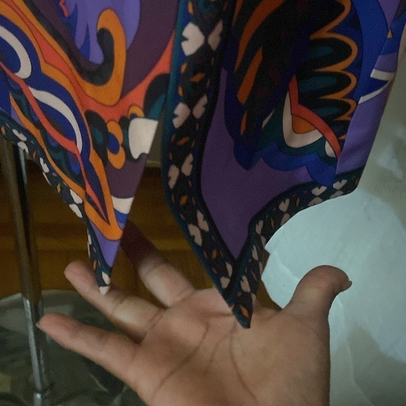 Zara mine dress tied high collar front slit long sleeve. NWOT - Picture 6 of 8